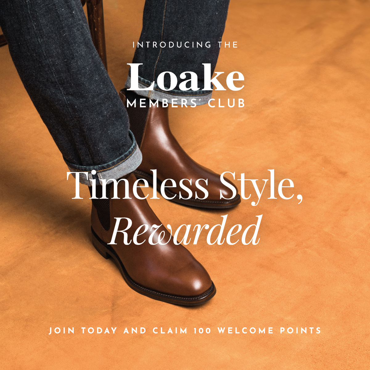 Loake mens shoes Meta ad