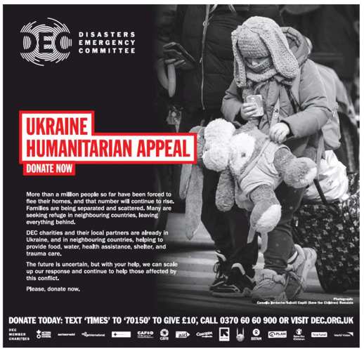 DEC Ukraine press ad