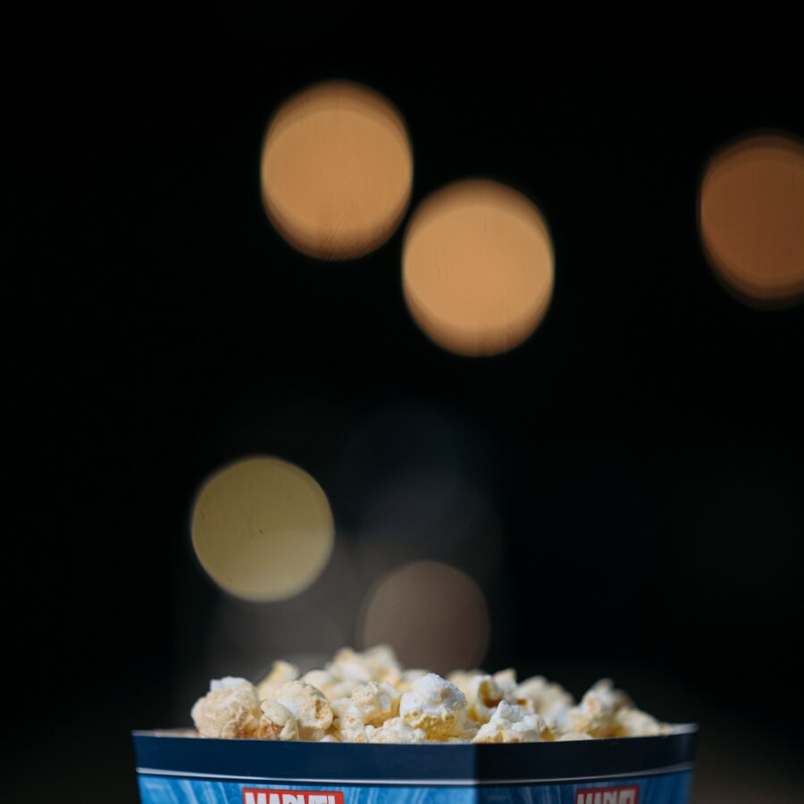 A little popcorn pot